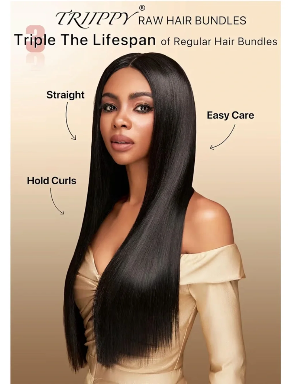 16” Natural Black Straight Human Hair Sew In 100g Bundle Hair Extension‎ #TF3